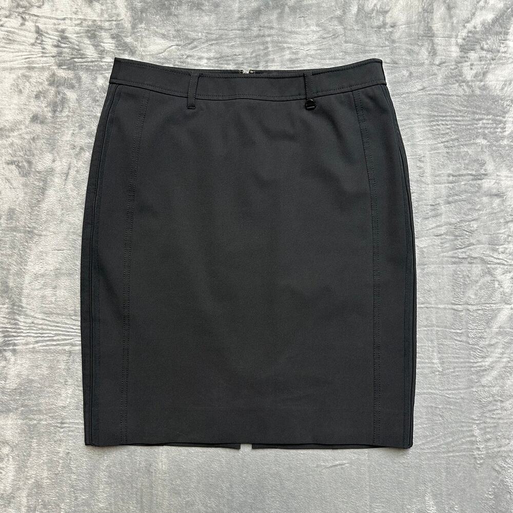 Etcetera Lined Pencil‎ Skirt Women's Size 8 Black
